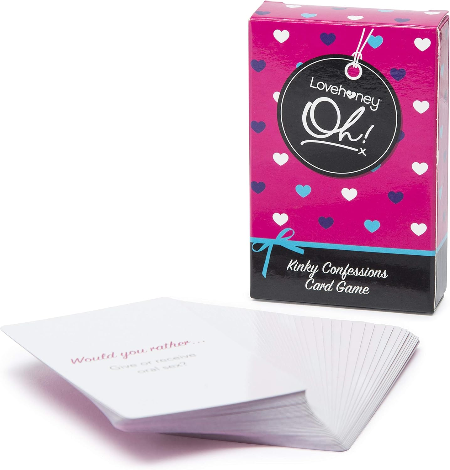 Lovehoney Oh! Kinky Confessions Truth or Dare Adult Card Game for Couples & Friends - Pack of 52 image number 6