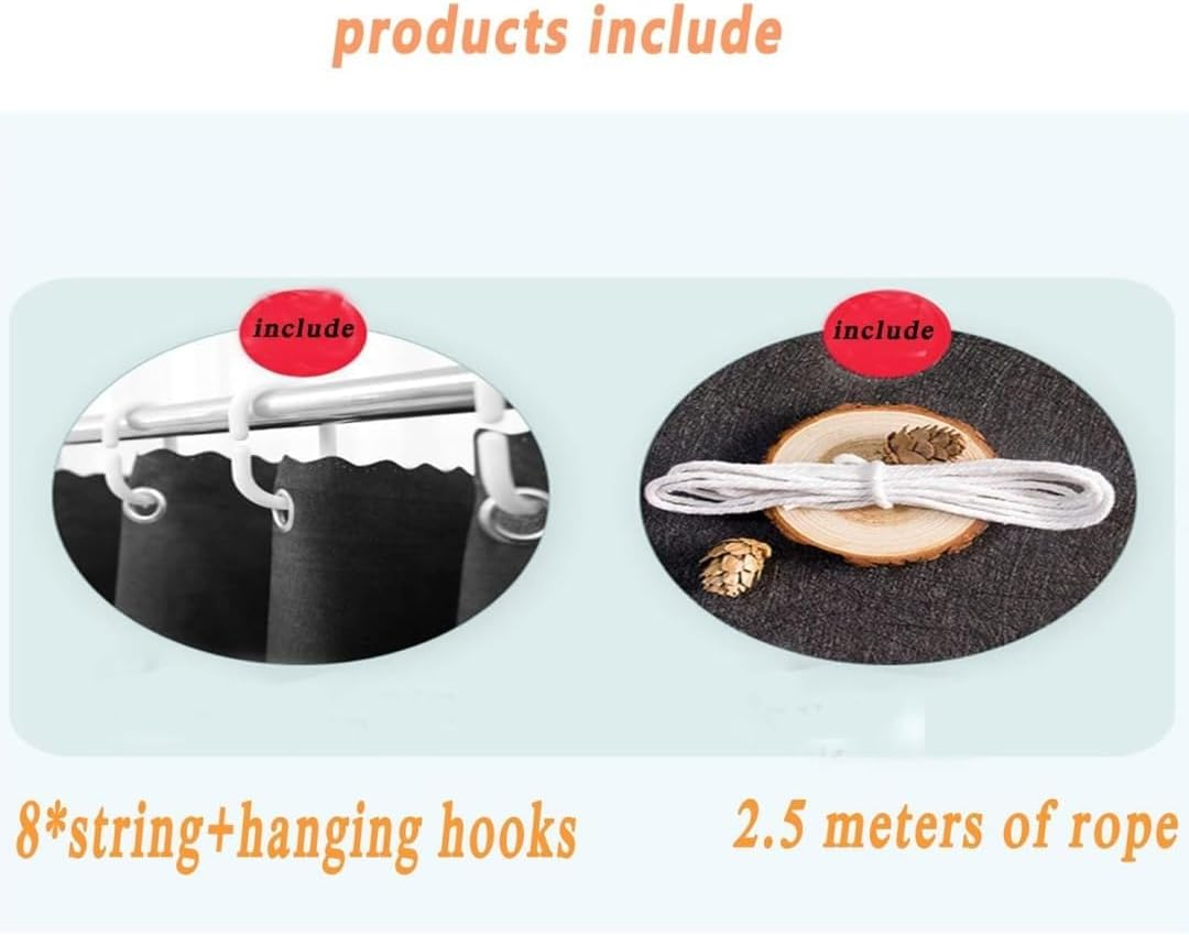 Thicken Bunk Bed Curtain Home Bunk Bed Blackout Underbed Cloth Privacy Curtains Dorm Bed Single Twin Bottom Curtains Loft Bed Canopy Tent Curtain Shading Drapes for Dorm College Home 2 Panels - Thicken Space 2 Panels image number 5