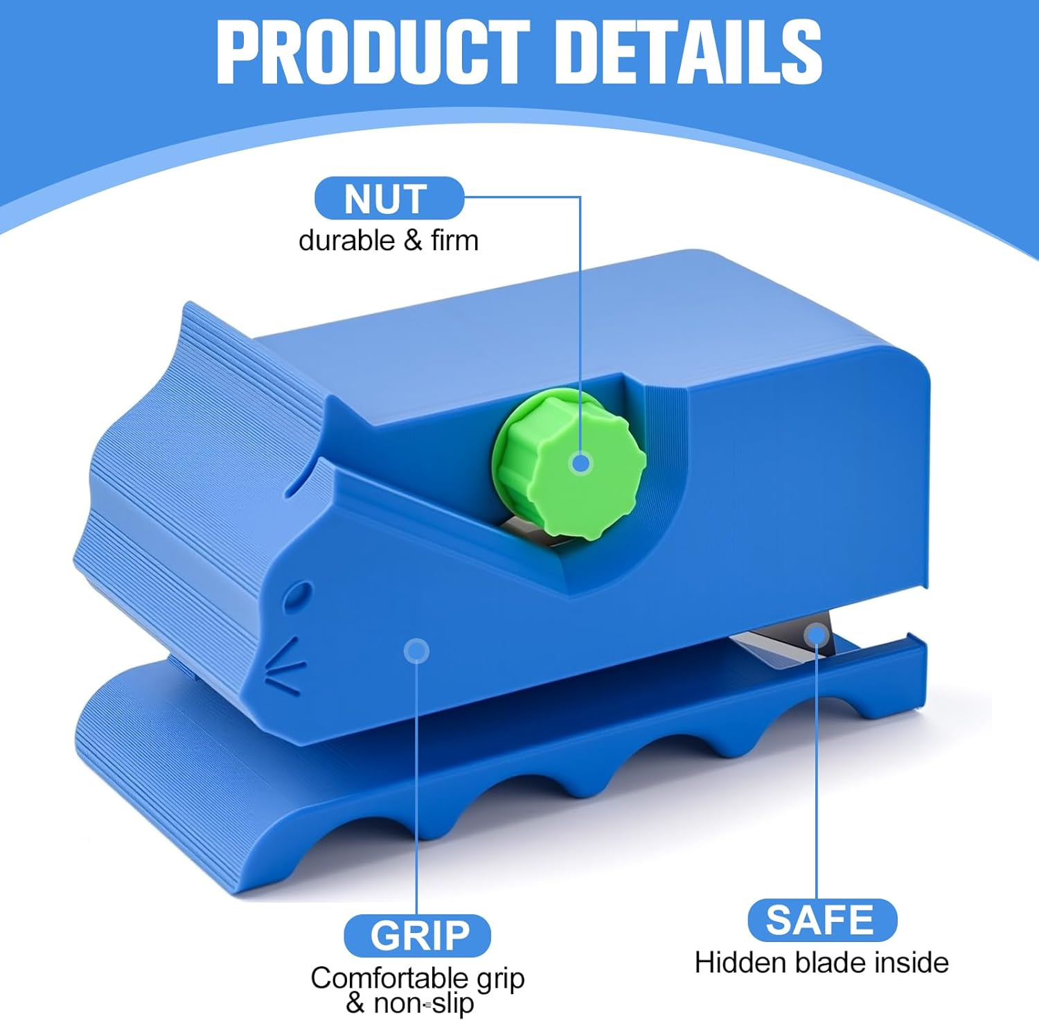 Cutter for Cat Scratchers Handheld with Blades, DIY Cat Scratching Cardboard Recycling Cutting Tool for Cat Lovers