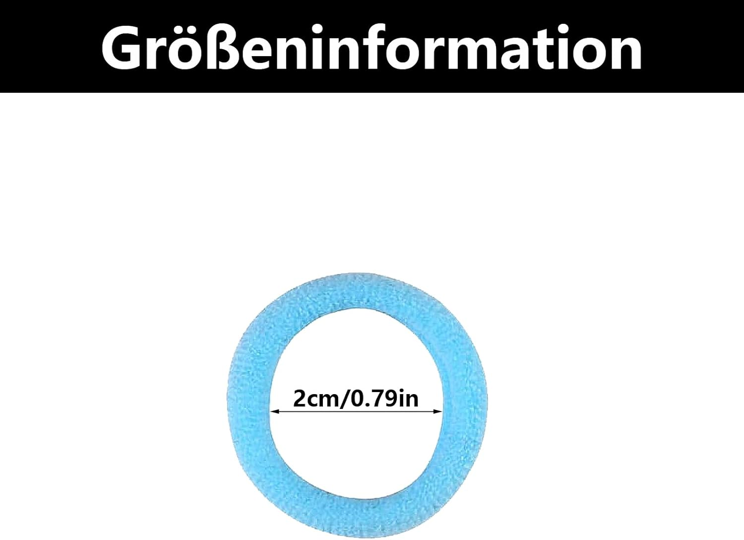 Pack of 200 Girls Hair Bobbles, Soft Loom Bands, Hair Bobbles for Children, Toddlers, Baby (7 Colours) image number 1