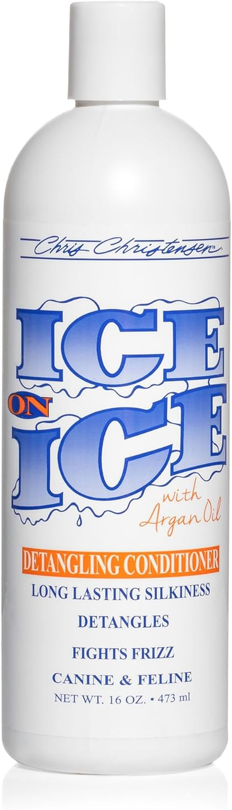 Chris Christensen Ice on Ice Conditioner &ndash; Untangle and Shine, Professional Hair Care, 473 Ml image number 4