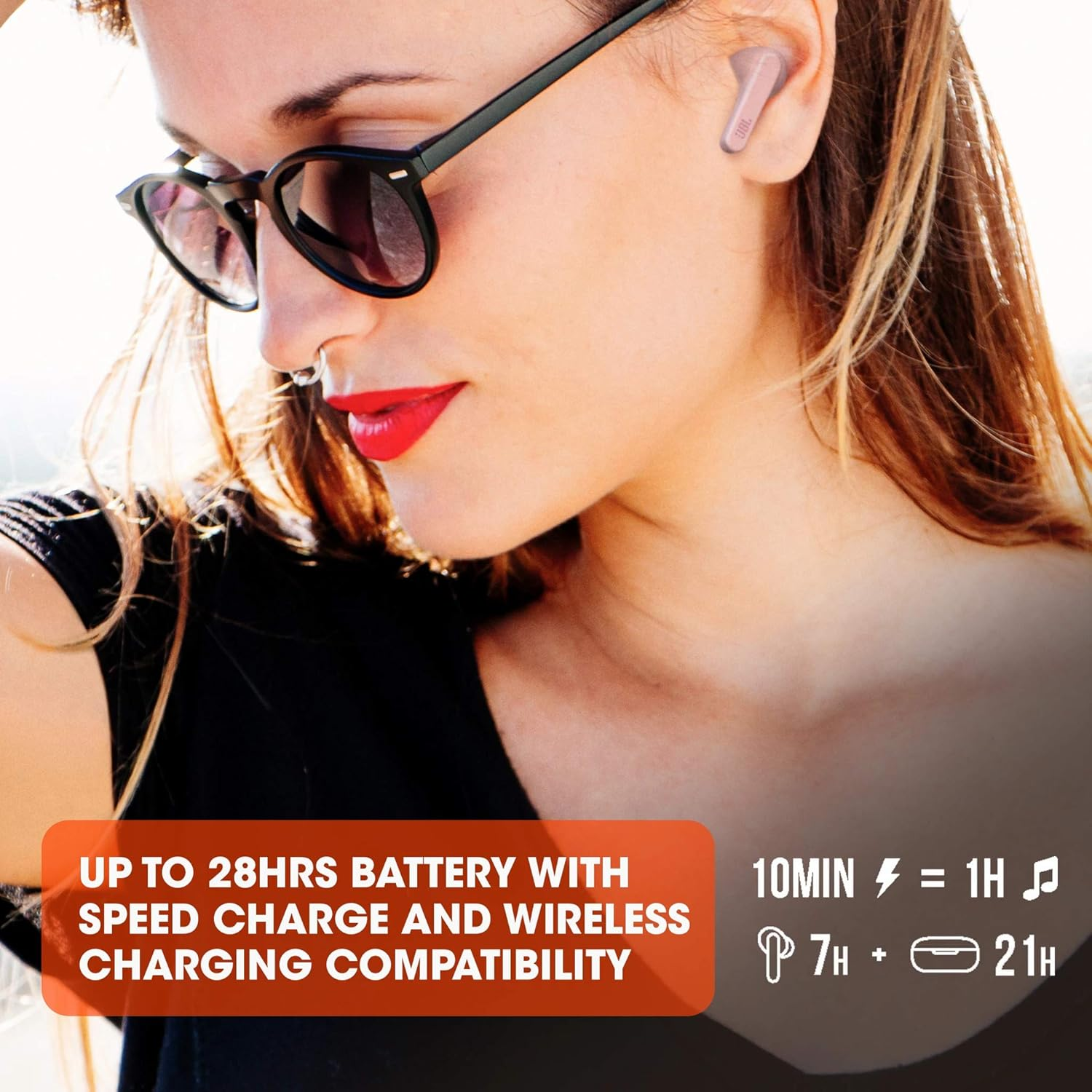 JBL Live PROPLUS True Wireless Earphone White image number 6