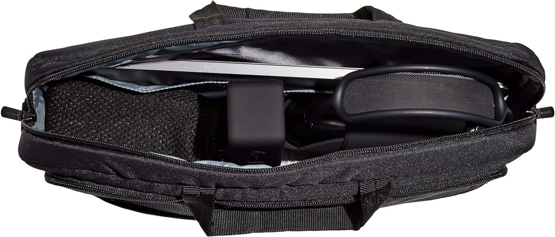 Amazon Basics 17.3-Inch Laptop Case Bag, Fits Dell, HP, ASUS, Lenovo, Macbook Pro and More, Black image number 5