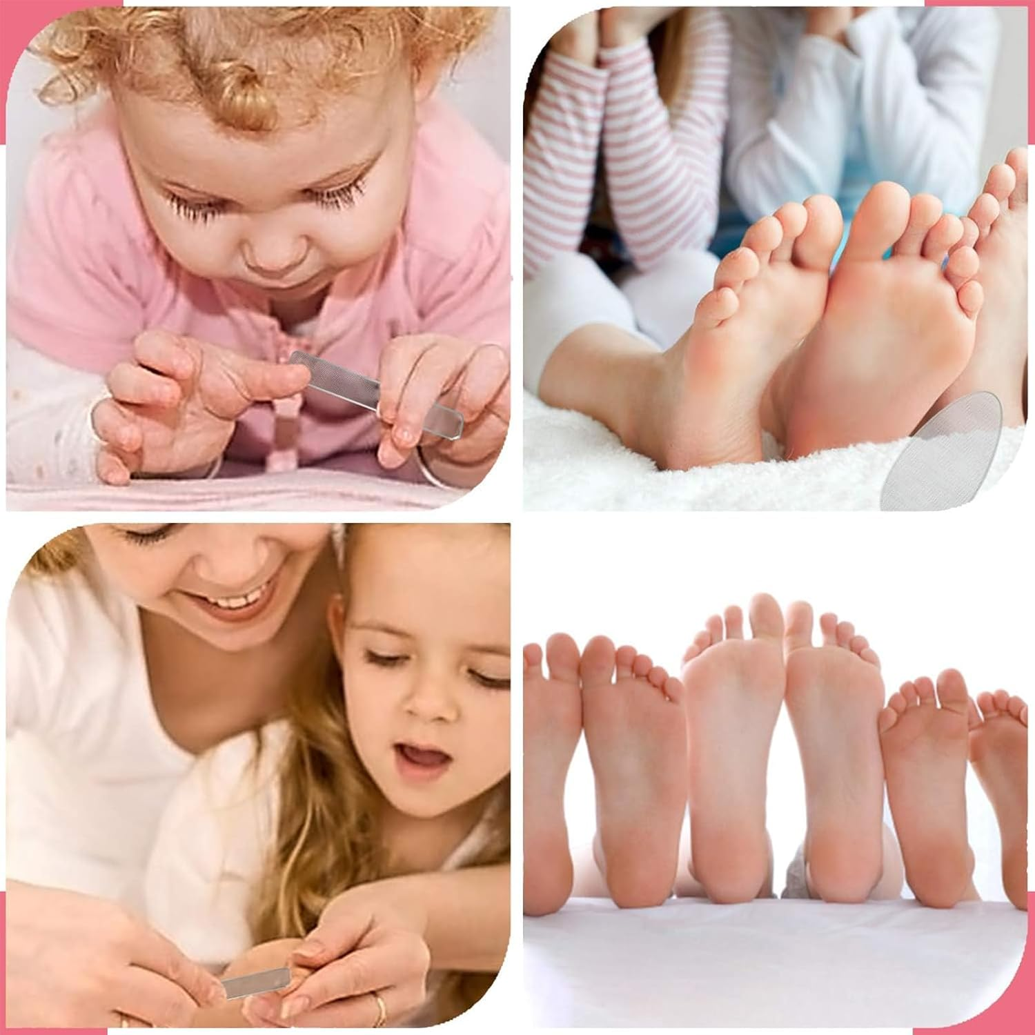 Itadaku 3 PCS Nano Glass Nail Files and Foot File Set, Professional Manicure and Pedicure Kit, Callus Remover and Hard Skin Exfoliator for Wet/Dry Foot & Nail Care image number 3