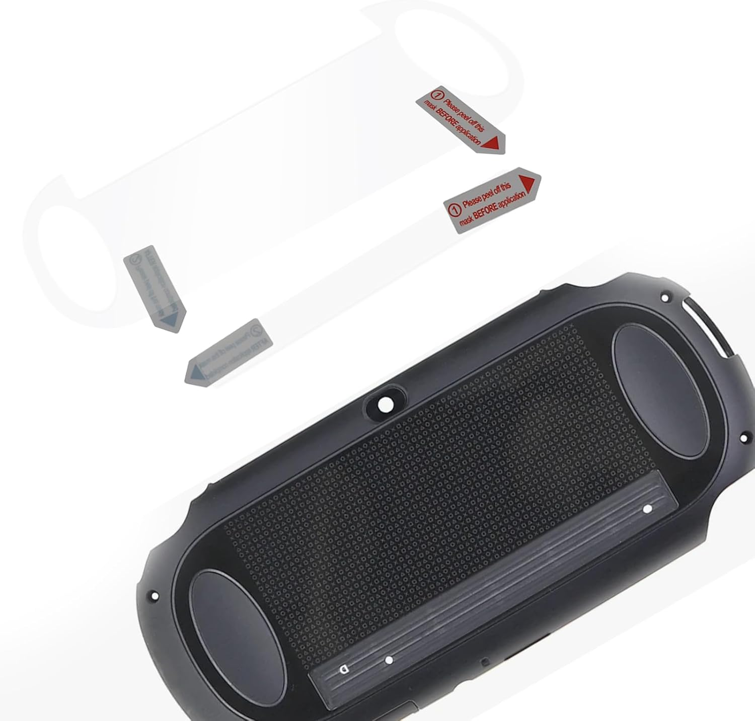 SG Store 2 Sets Front and Back Screen Protector Film Compatible with Sony PS Vita PSV1000 image number 1