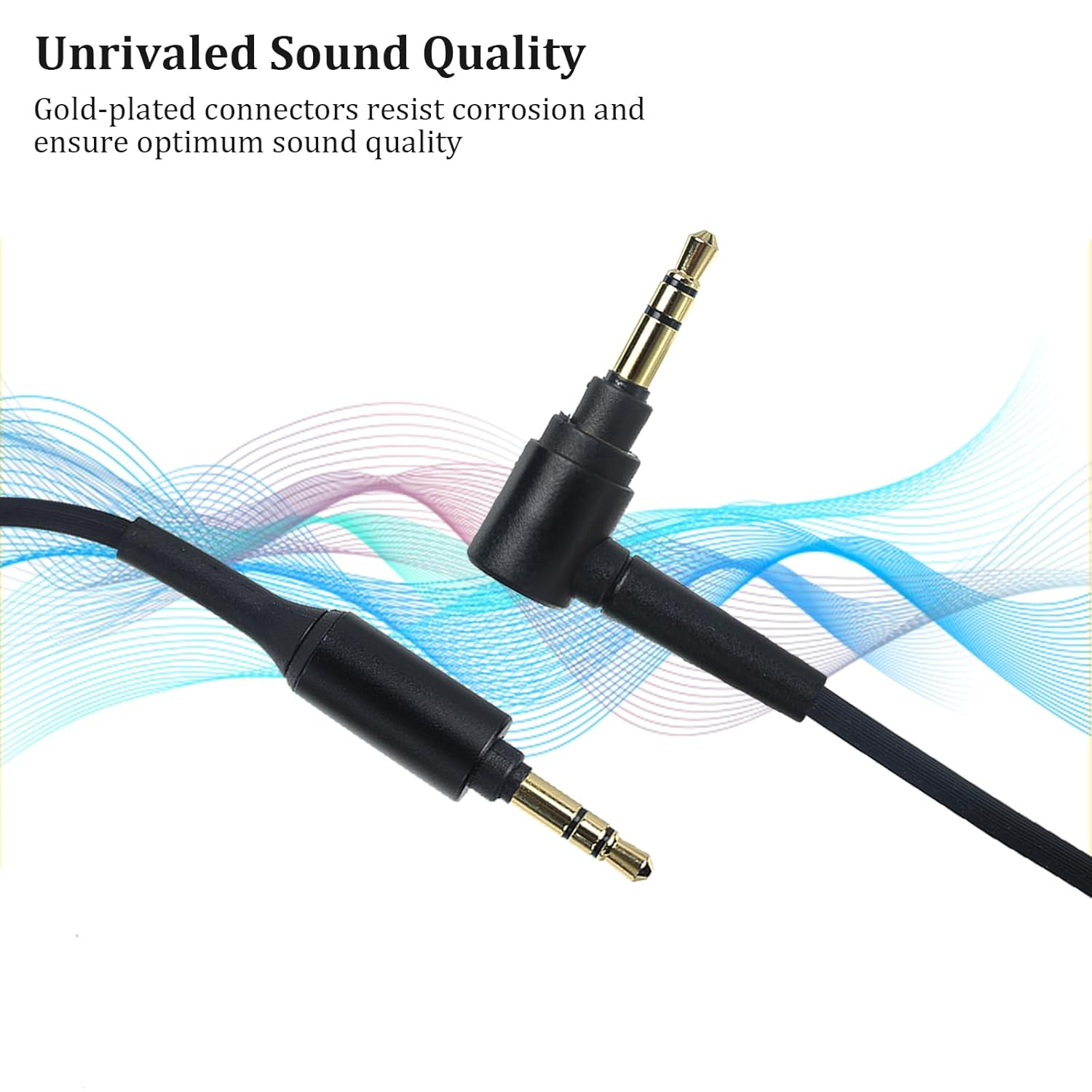 Adhiper WH-1000XM4 Replacement Headphone Audio Cable for Sony WH-1000XM5 WH-1000XM3 WH-XB910N WH-CH720N WH-CH710N WH-CH700N Wh-H900N,Aux Cord for WH-CH520 MDR-XB950BT MDR-1A MDR-10R Headphones