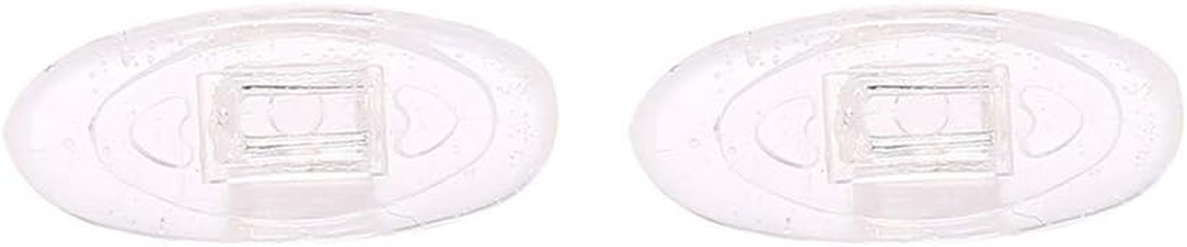 Nicelyfit Clear Silicon Rubber Nose Pads for Oakley Glass Frames OX5079 OX5038 OX5066 OX5088 OX3102 OX5040 OX5042 Etc. image number 1
