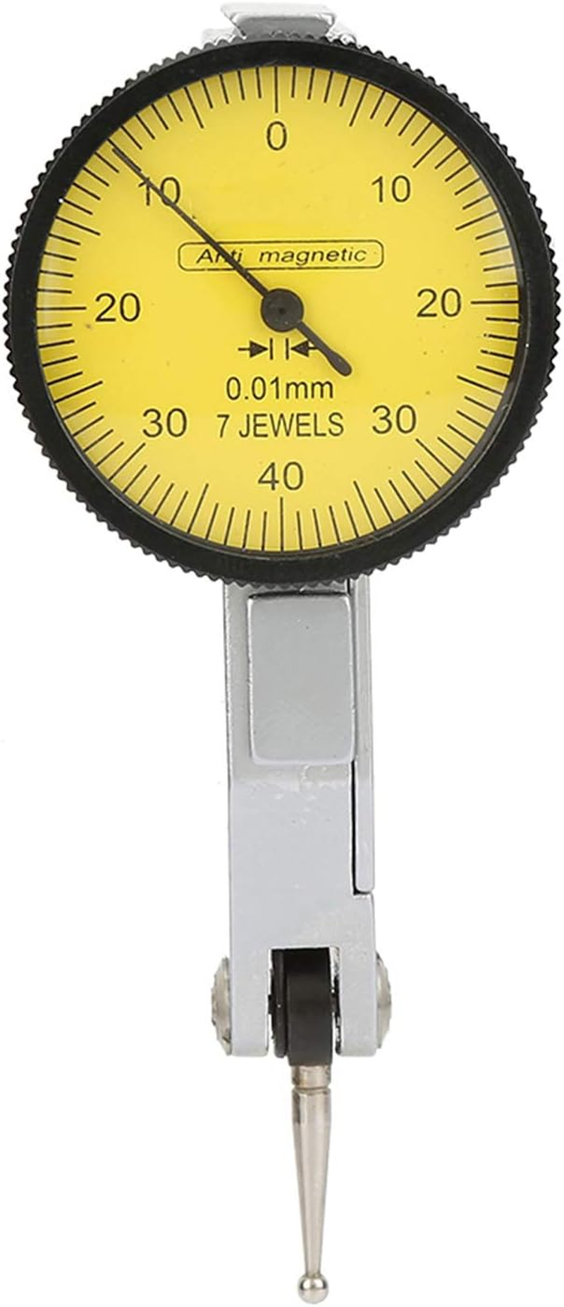 Dial Test Indicator with Magnetic Base, 0.01Mm Professional Magnetic Base Dial Indicator, Universal Adjustable Flexible Magnetic Base Holder Stand Dial Test Indicator image number 4
