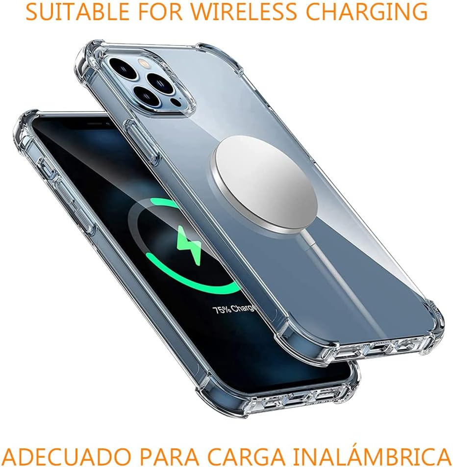 REY Transparent Silicone Case TPU Anti-Shock for TCL 50 NXTPAPER 5G - 50 PRO NXTPAPER 5G, Mobile Phone Case Premium Scratch-Resistant TPU Transparent Protective Case Anti-Shock image number 1