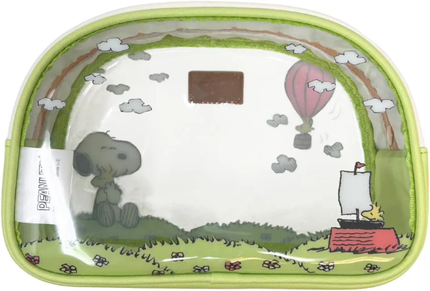 Impressions Vanity Peanuts SNOOPY 3 Piece Makeup Bag Set Includes Large, Medium, and Small Pouches, a Stylish Makeup Organizer Bag with Nested Design, and a Travel Cosmetic Bag for Women