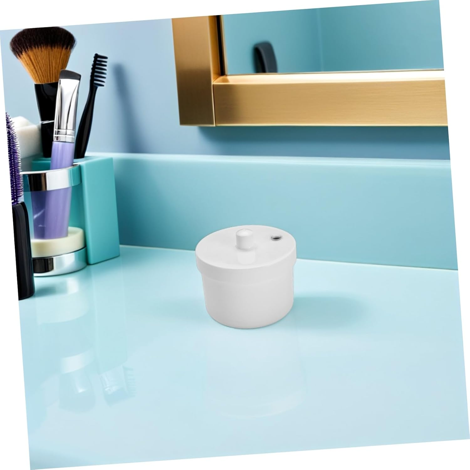 DECHOUS 3Pcs Nail Tool Cleaning Box Plastic Organizer Tray for Manicure Drill Bits Efficient Soaking and Drying Patterned Multipurpose for Home and Salon Use image number 6