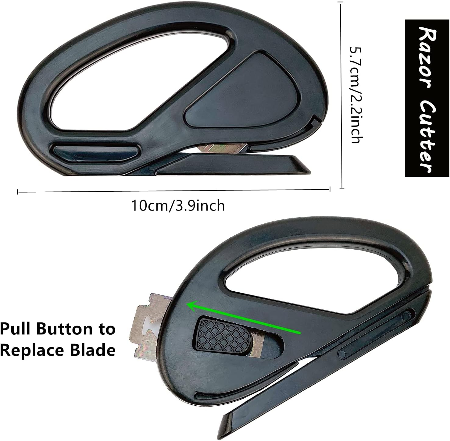 Umaki Vinyl Wrap Kit with Felt Squeegee, Craft Knife & 5Piece Blades and Micro Squeegee, Professional Window Film Tinting Tools for Glass Film, Paint Film