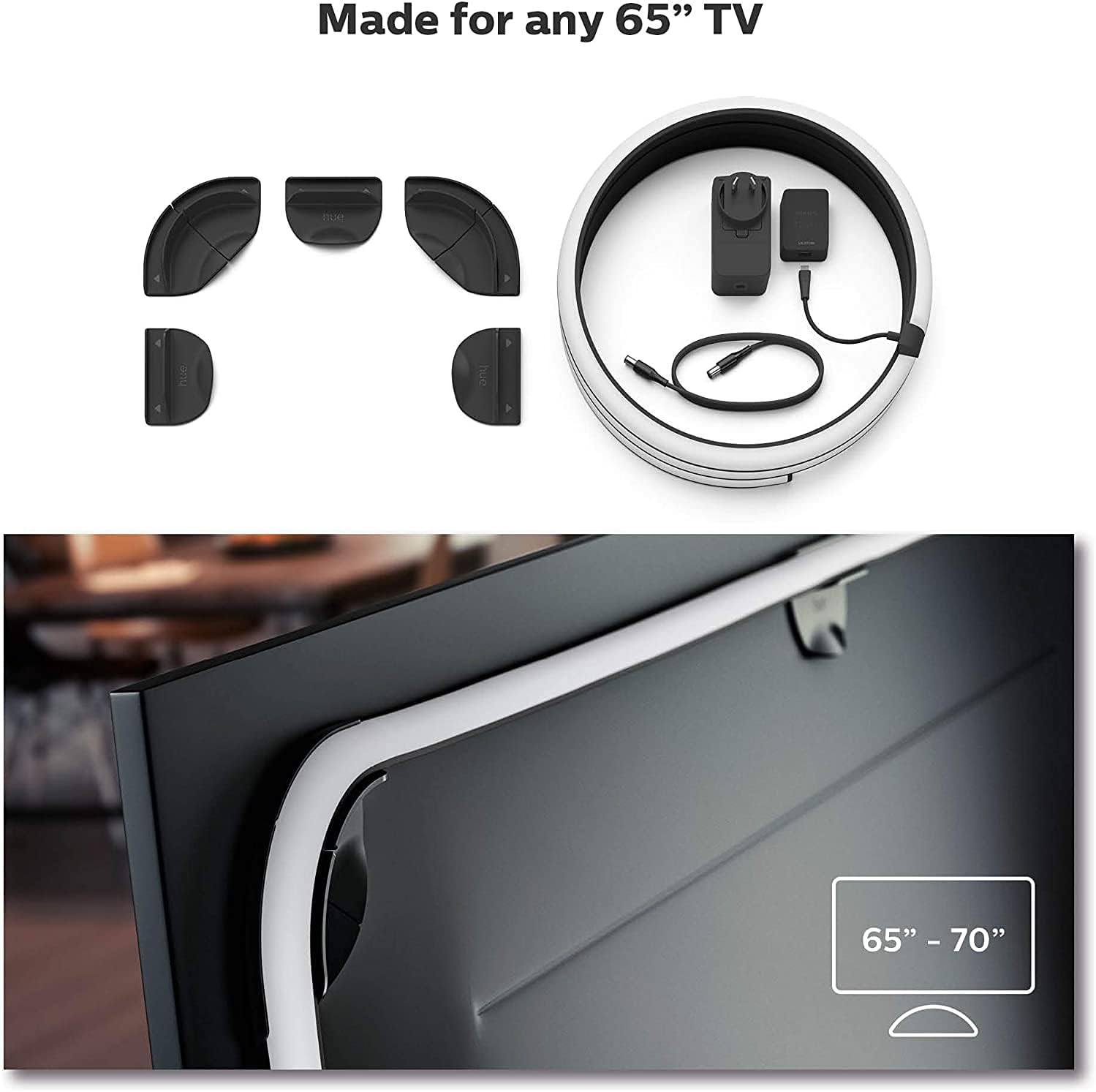 Philips Hue Gradient Light Strip Compatible with Alexa and Google Assistant