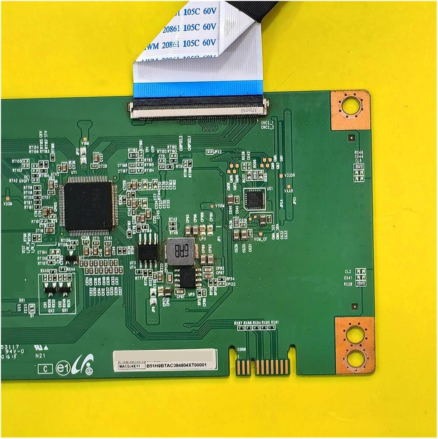 MACDJ4E11 T-CON TV Logic Board， Compatible for Skyworth 58K5C 58V20 58F5 58G2A，Compatible for Sharp LC-58Q7330U Lc-58Q620U，Compatible for Hisense H58A6100 58H6550E 58R6E image number 2