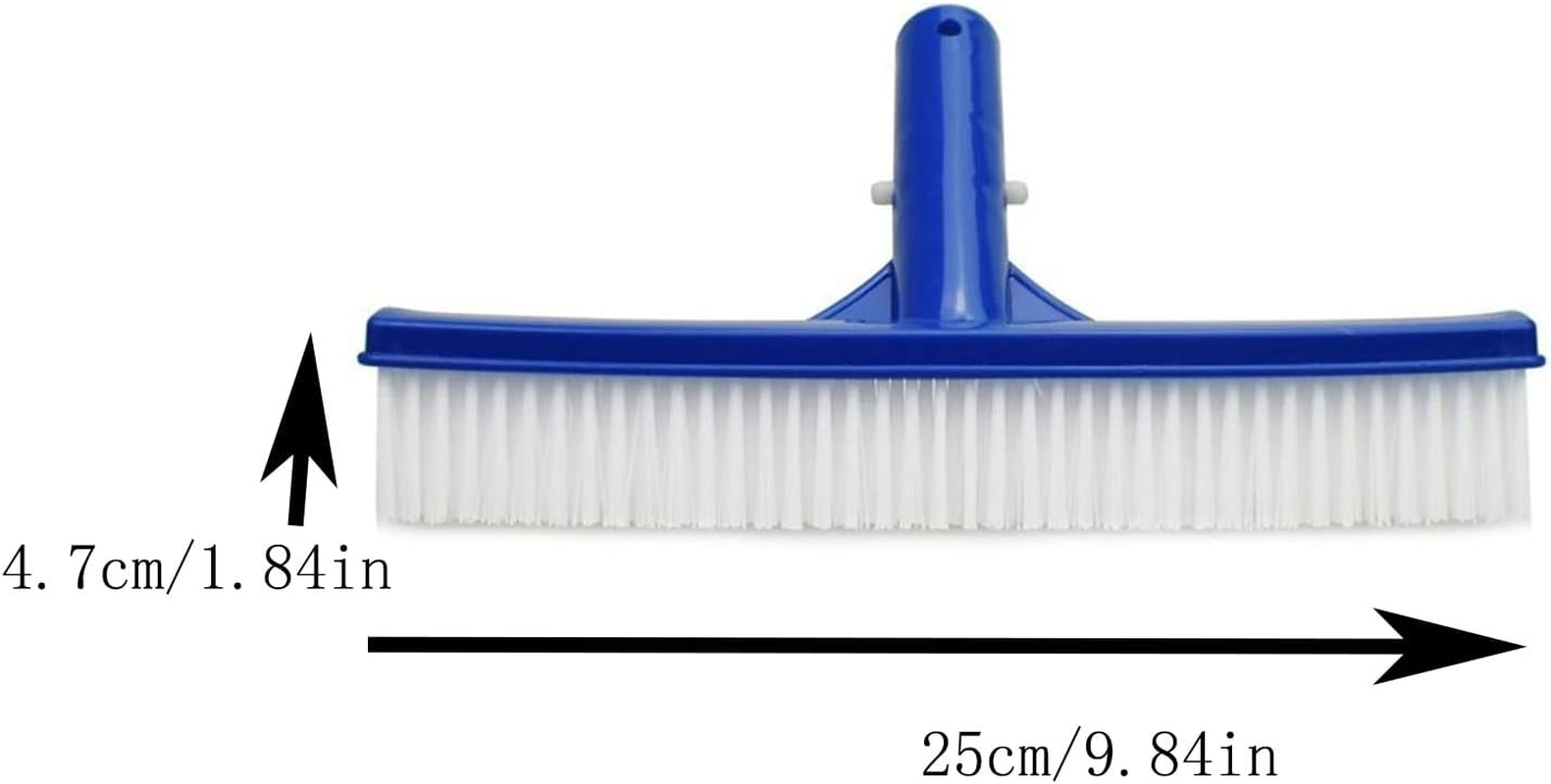 Chenyin Swimming Pool Brush,9.8'' Brush Head,Heavy Duty Pool Brush for Cleaning Pool Walls,Tiles,Floors Etc.(Pole Not Included) image number 3