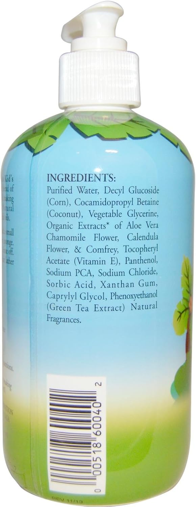 Rainbow Research Kid'S Shampoo & Body Wash, Goin Coconuts, 350Ml