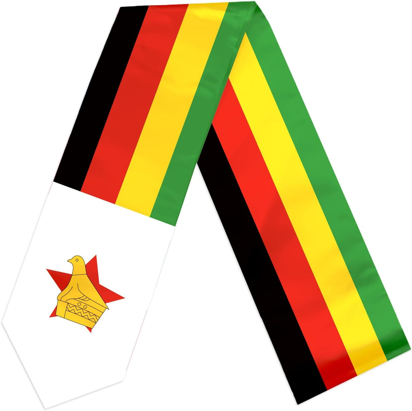 Flag Graduation Stole Sash, Bangladesh Flag Graduation Shawl Sash Stole Wraps Scarf image number 3