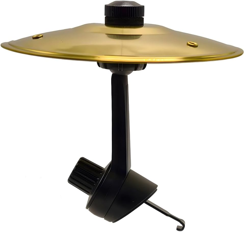 Car Cymbal Air Vent - Mini Drum Crash for Music Lovers,Easy Install,Fun Road Trip Gadget,Novelty Car Accessory image number 3