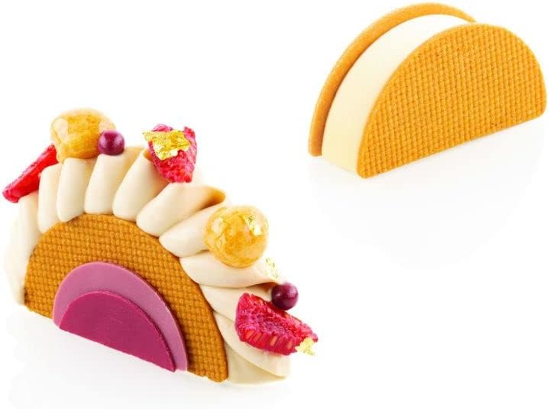 Silikomart Rainbow 26 Silicone Mould with Plastic Cutter image number 5