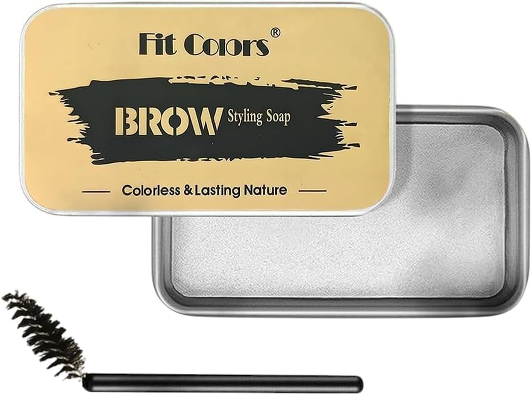 Str-Eyebrow Soap Kit - Clear Brow Styling Soap, Long-Lasting Waterproof Smudge-Proof Eyebrow Pomade for Natural, Fluffy & Defined Brows image number 5