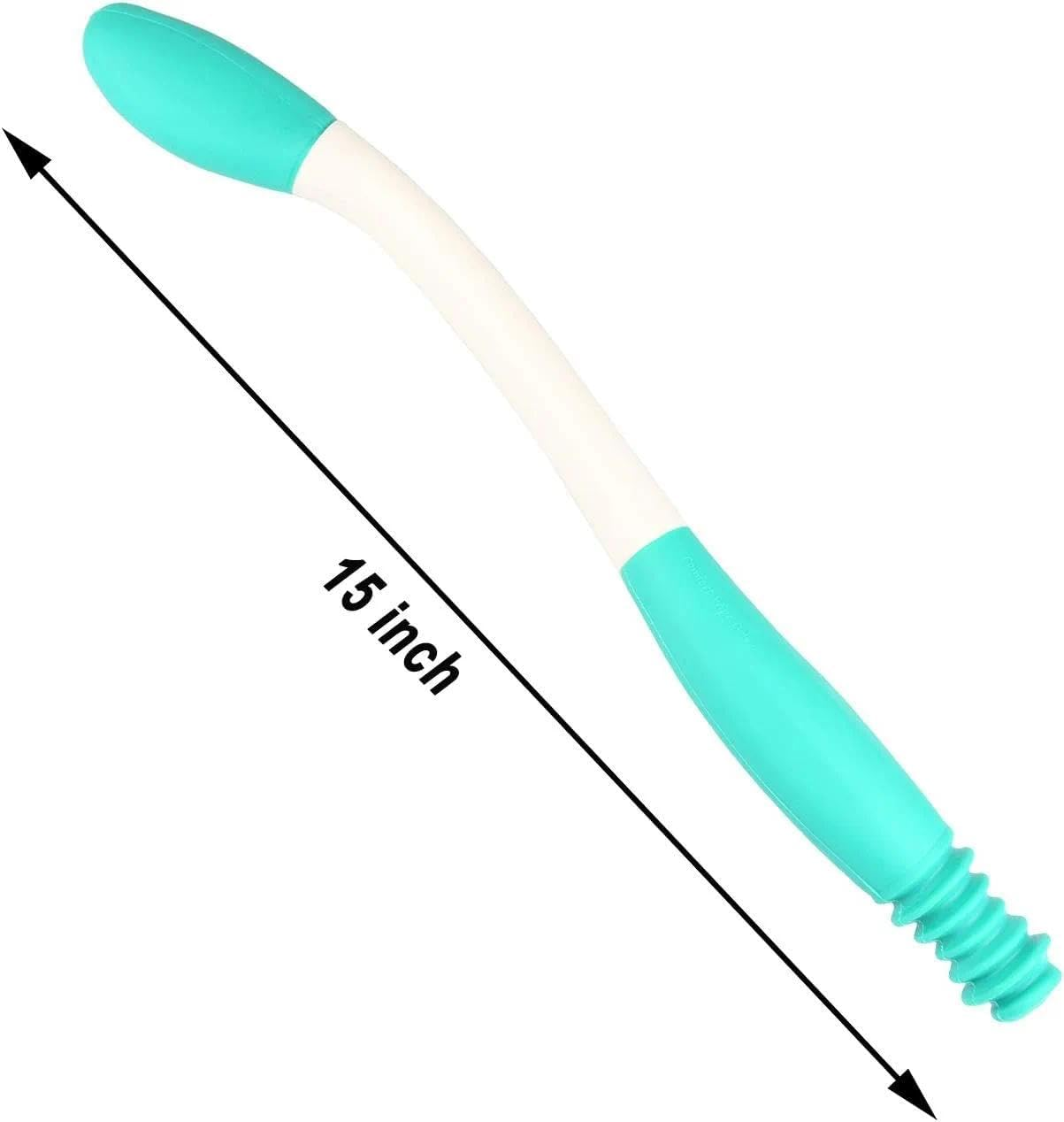Toilet Aid Self Wipe, Long Reach Comfort Wipe Tool for Seniors, Non-Slip Toilet Aide for Wiping Bottom, CRFY image number 1