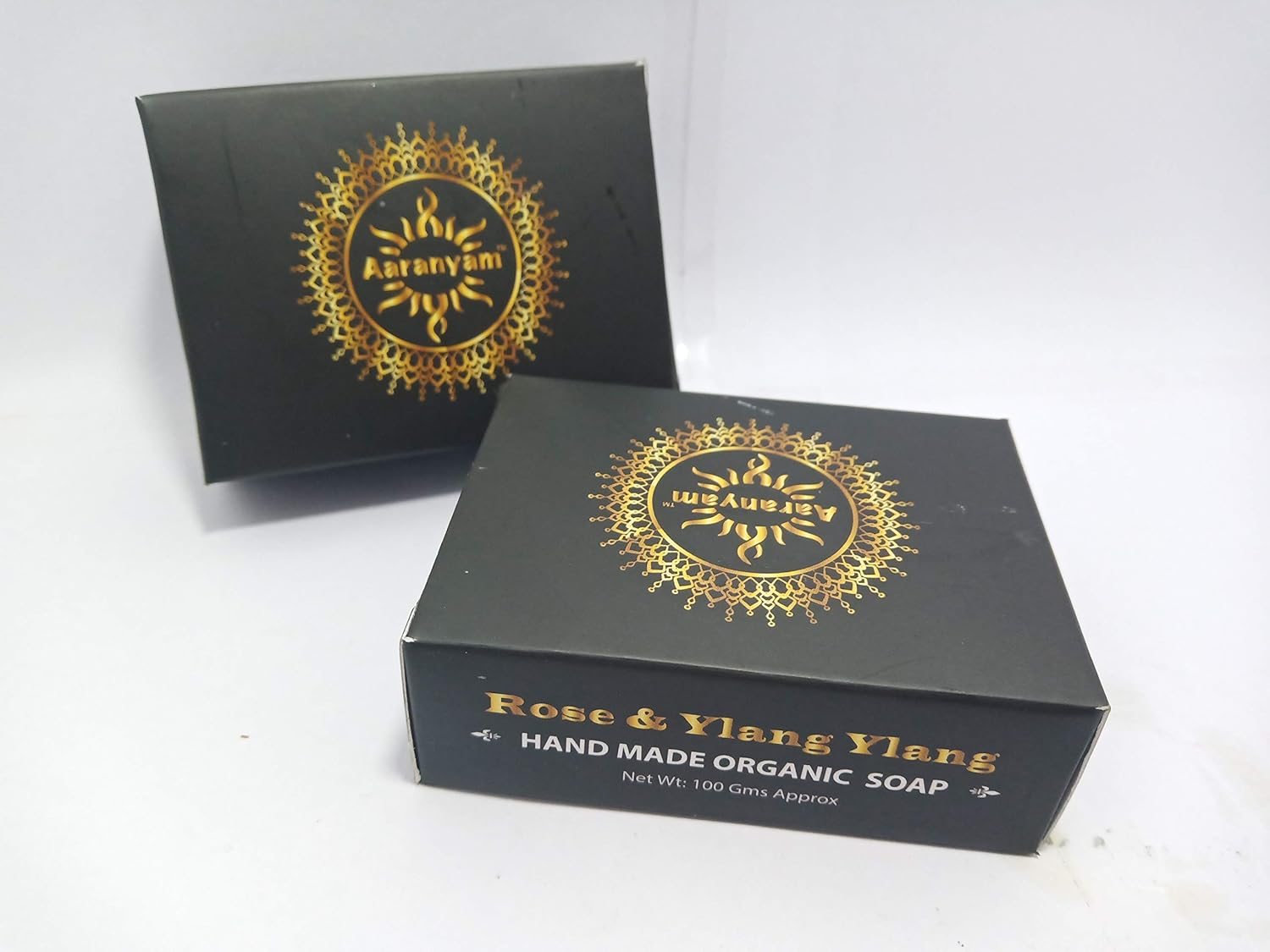 Aaranyam Natural Herbal Organic Pure Rose Handmade Soap Bar image number 2