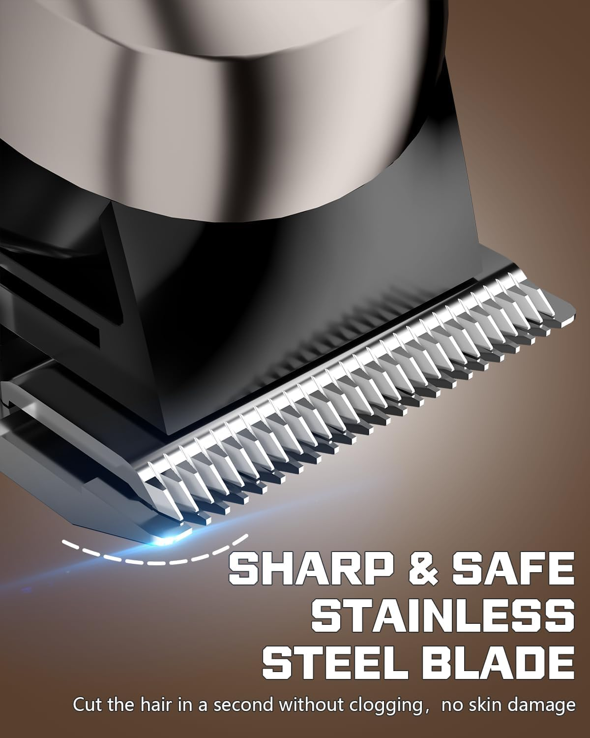 ACE2ACE Dog Clippers, Professional Pet Clippers for Dogs, Rechargeable Cordless Low Noise Grooming Razor Perfect for Thick/Heavy Coats image number 6