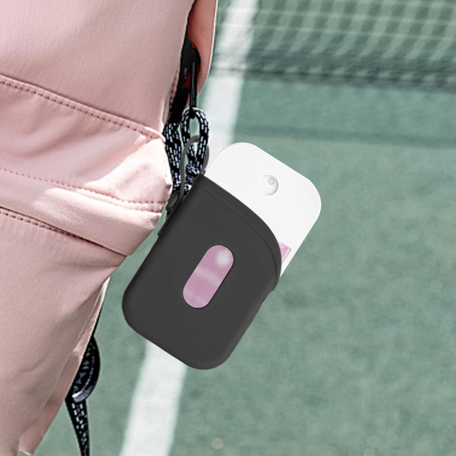 Stibtmr Protective Cover for Spray Bottle - Silicone Protective Cover for Empty Bottles | Soft Practical Protective Cover for Daily Use on the Go Travel Camping image number 4