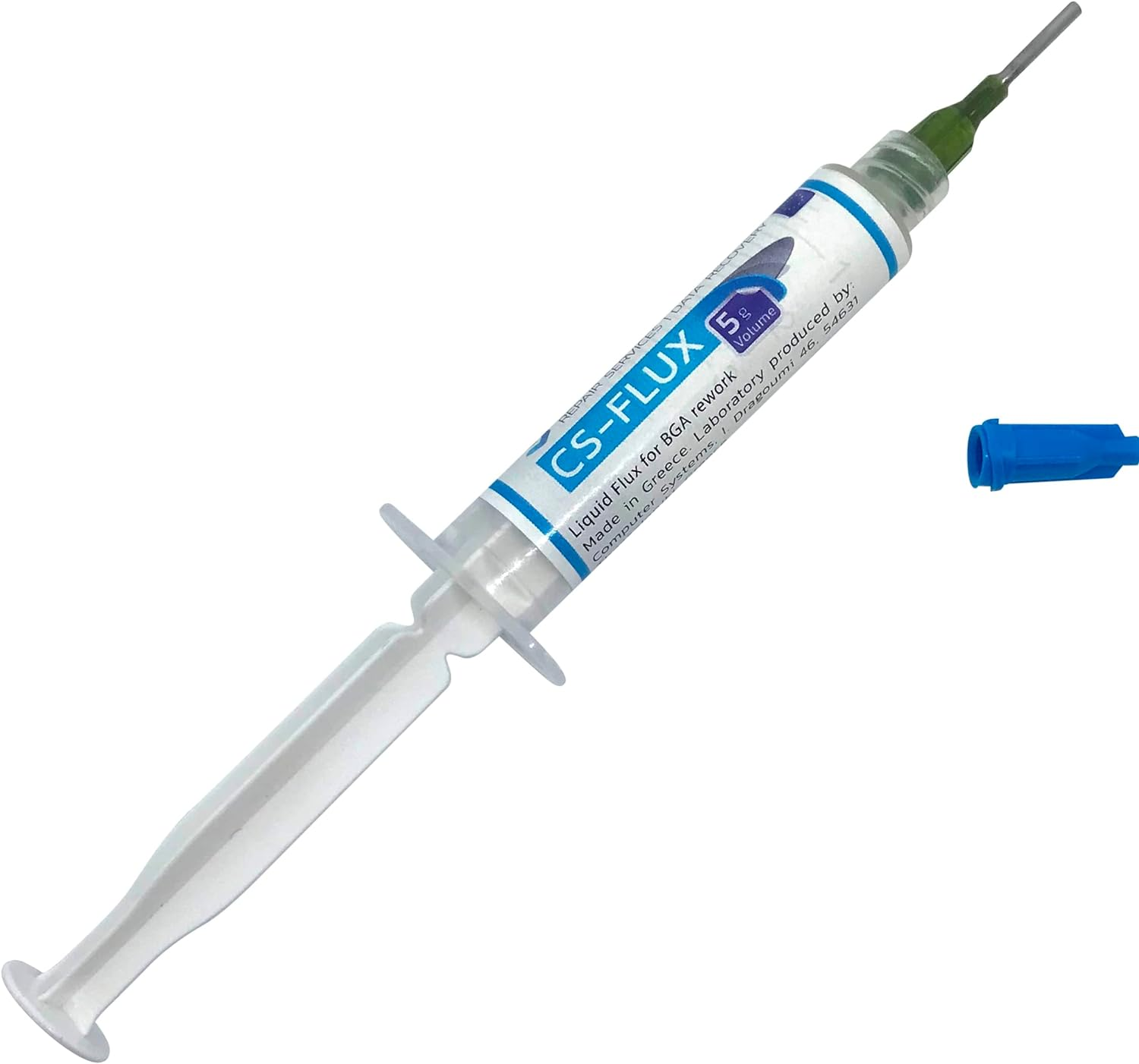 CS-FLUX 5G Low Viscosity Halogen Free Lead Free Liquid Flux for BGA Component Rework Reballing Reflow Ideal for VGA GPU Repairs and Microsoldering image number 2