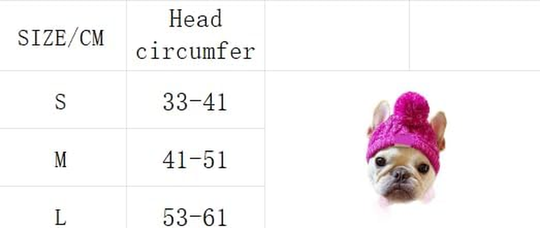 Classic Dog Knit Hat - Knitted Dog Hat with Ear Holes & Adjustable Chin Strap - Dog Beanie for Soft Fabric Beanies for Dogs - Stylish Dog Accessories - Hats for Dogs (Purple, L)