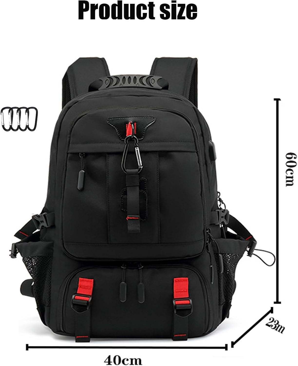 Travel Laptop Backpack,Large Capacity Travel Backpack, Suitable for 17 Inches Laptops. Waterproof, Shoe Compartment,Usb Interface, and Anti-Theft Rear Pocket image number 1