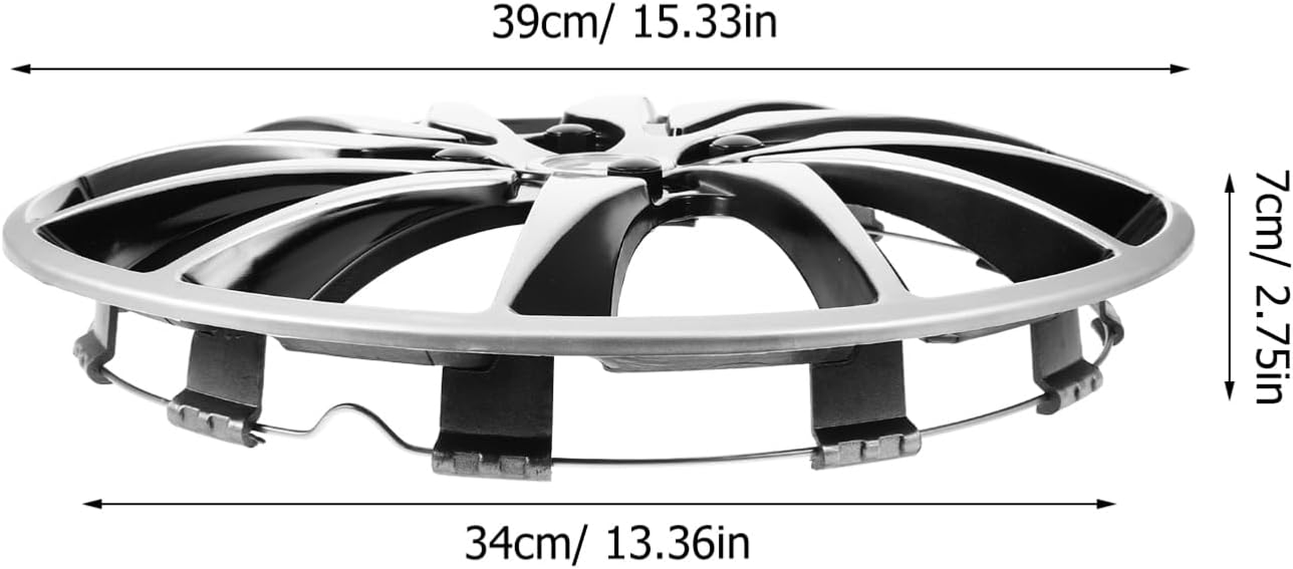 STOBAZA Hub Cap Decorative Wheel Rim Cover Hubcaps for Cars Automotive Hub Caps for Car image number 4