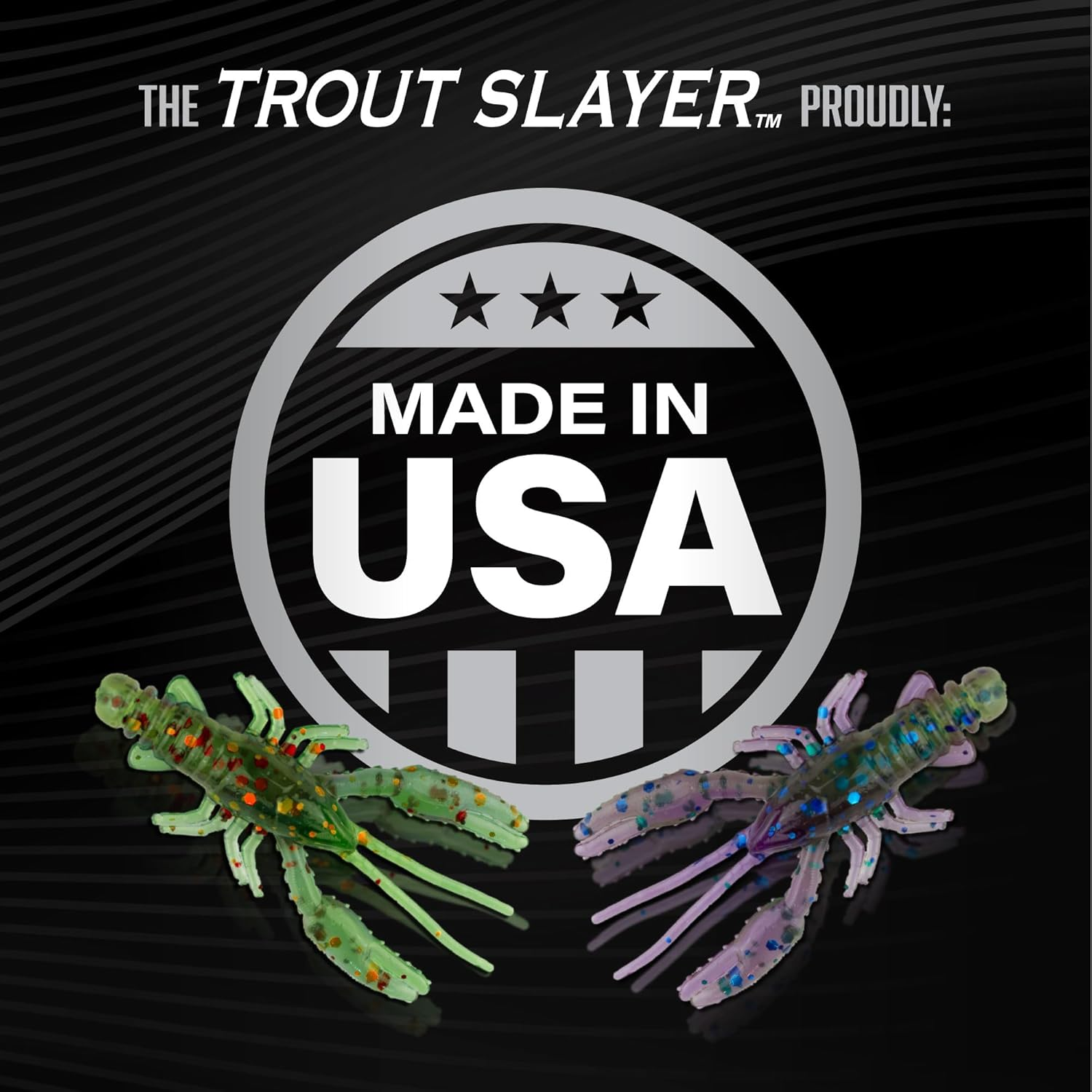 Trout Magnet Trout Slayer Kit - 20 Crawdad Bodies and 8 Size 6 Long Shank Hooks image number 5