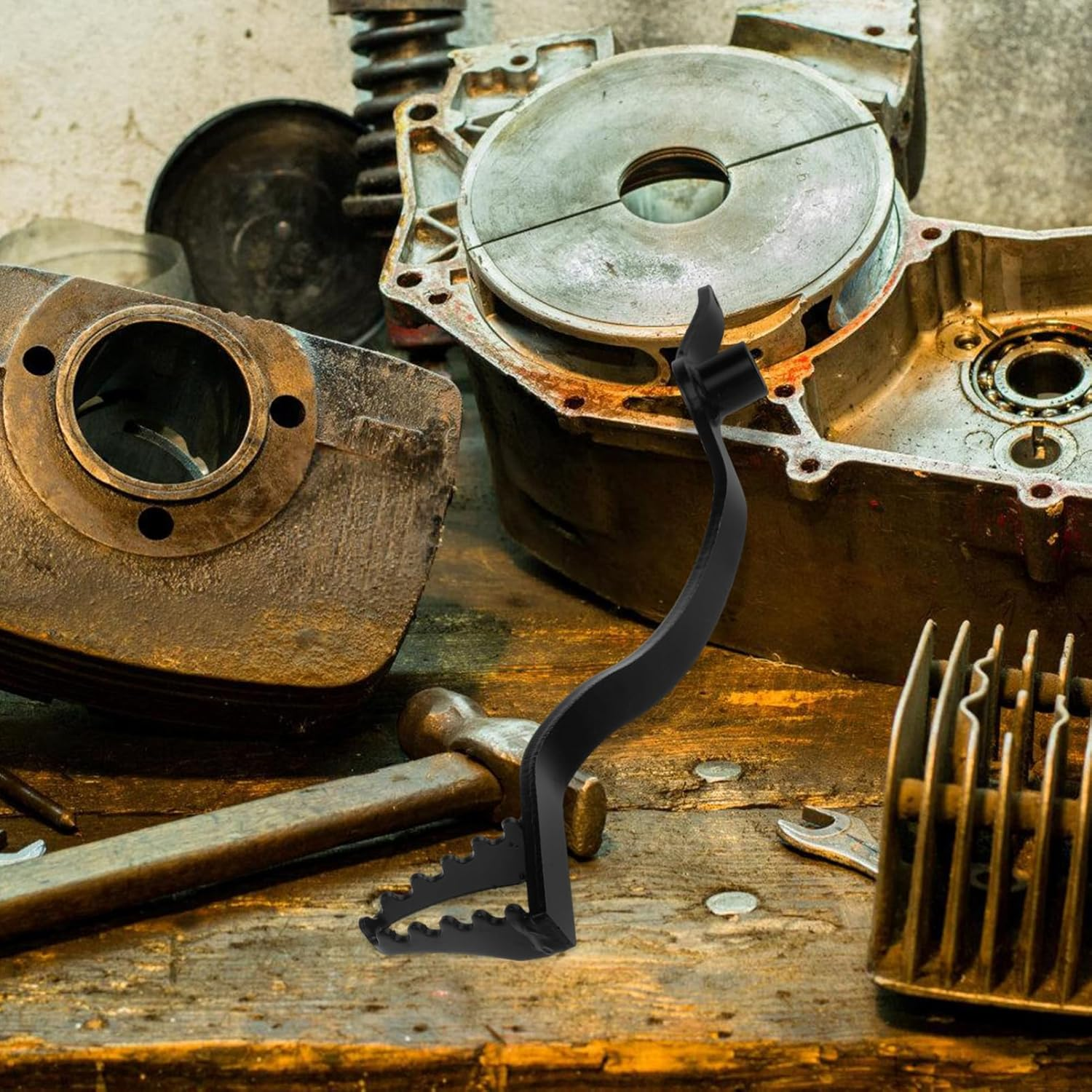 Universal Dirt Bike Brake Pedal Lever 50-160Cc Rear Motorcycle Brake Foot Pedal Accessory for Trail Riding image number 5