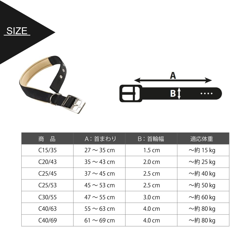 Daytona Daytona C 25/53 Green Dog Collar Neck 45-53Cm image number 2