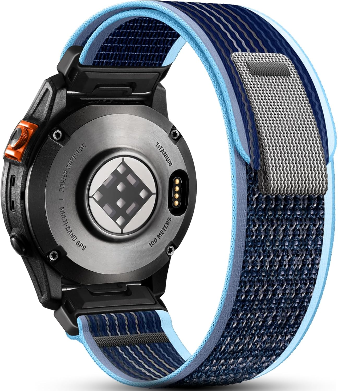 Ouwegaga Compatible with Garmin Fenix 8 51Mm/Fenix 7X/Fenix 6X/Fenix 5X Band, 26Mm Width Nylon Sport Watch Strap for Fenix 7X Pro/Fenix 6X Pro/Fenix 5X Plus/Fenix 3/3 Hr/Enduro 1 2 3/Instinct 3 50Mm