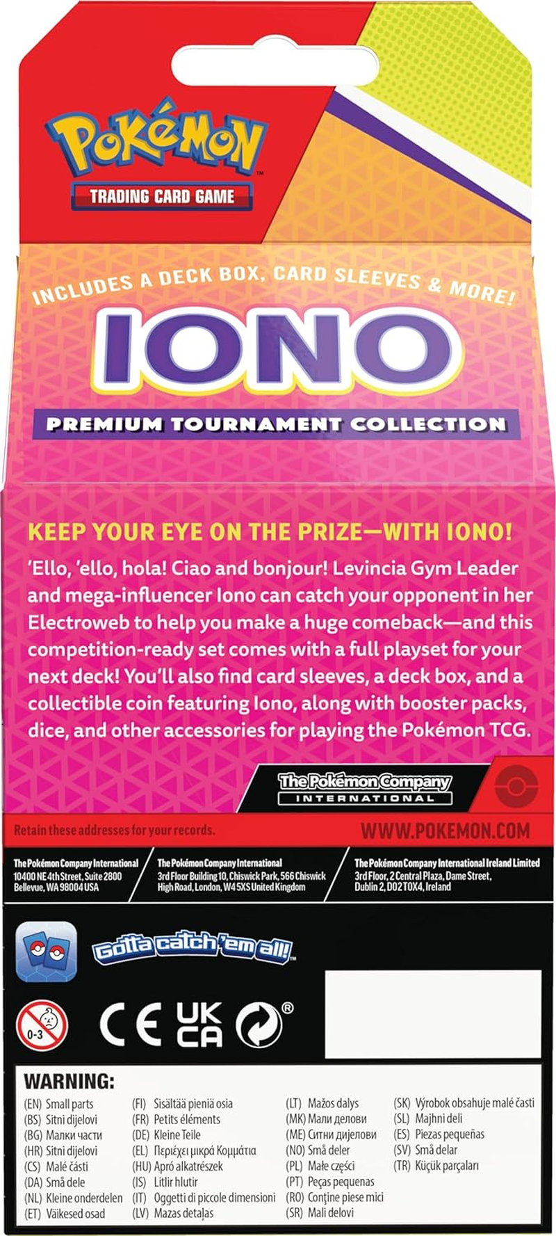 Pok&eacute;mon TCG: Iono Premium Tournament Collection image number 2