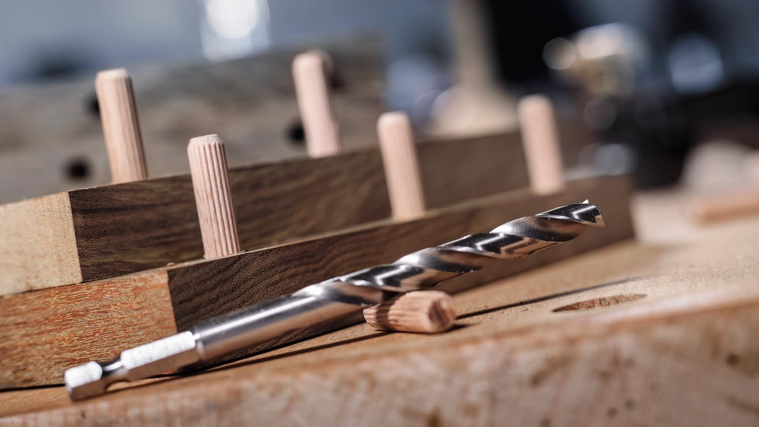 Bosch 5X PRO Wood HSS Brad Point Drill Bit Set (For Softwood, Hardwood, &Oslash; 2,0, 3,0, 4,0, 5,0, 6,0 Mm, Professional Accessory Rotary Drill/Drivers) image number 2