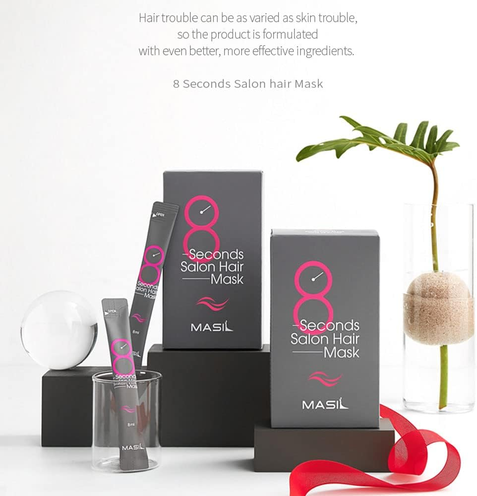 Masil 8 Seconds Salon Hair Mask Stick Pouch, 8 Ml (20 Pieces) image number 6