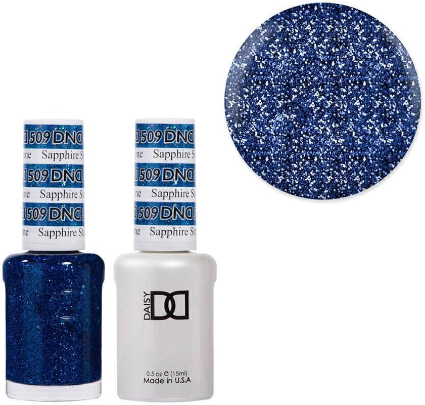 DND 509 Sapphire Stone - Daisy Collection Gel & Lacquer Duo 15Ml