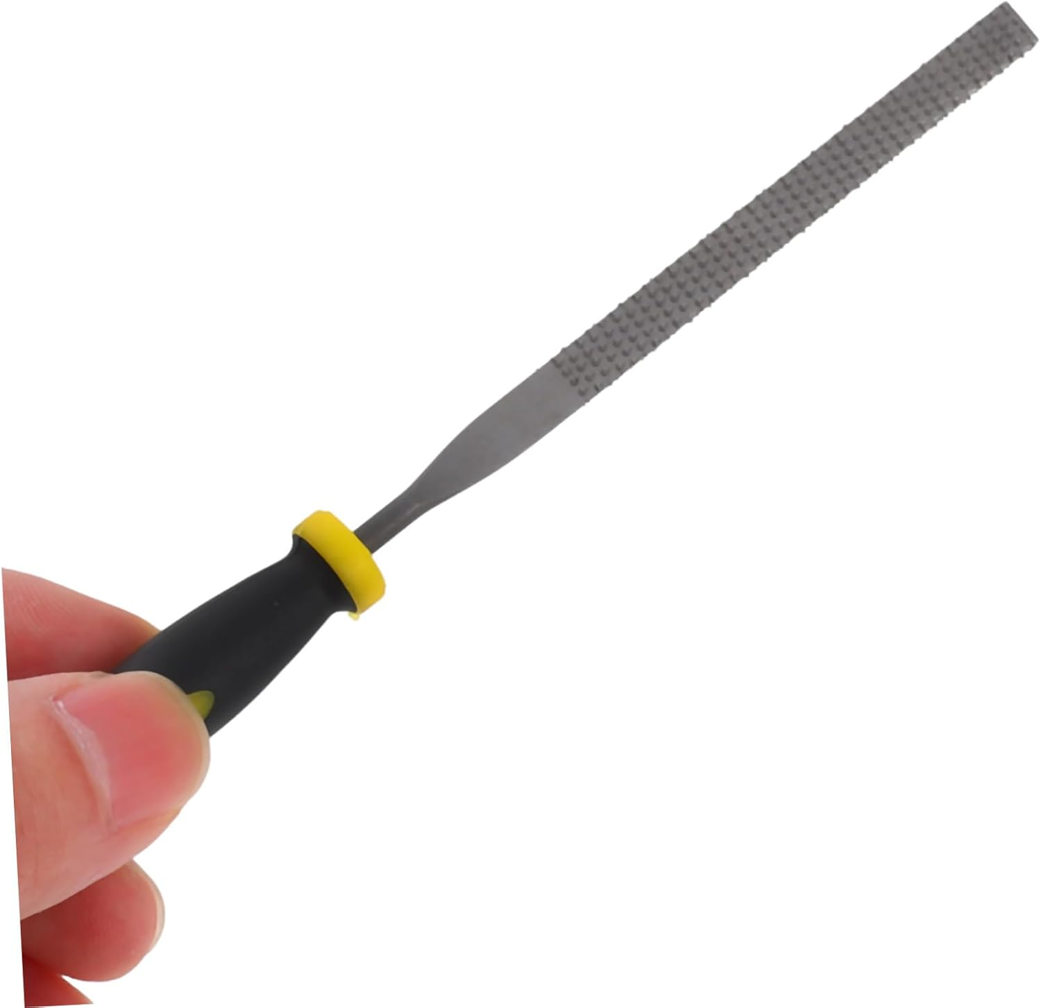 Mini Wood Rasp File Set 6Pcs 140X3Mm Wood Rasp Tool with Comfortable Grip Handles for Precision Woodworking and Crafting