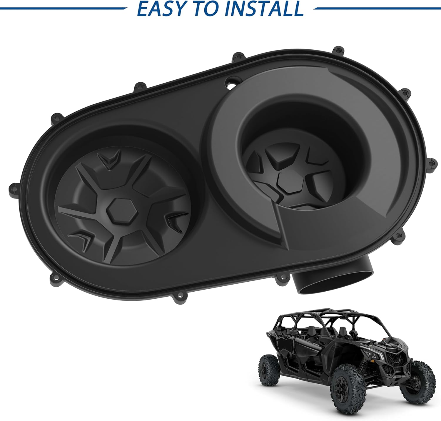 SAUTVS CVT Clutch Cover Variator Clutch Housing Outer for Can-Am Maverick X3 Max 2017-2024 Accessories, Replace #420212508 image number 5