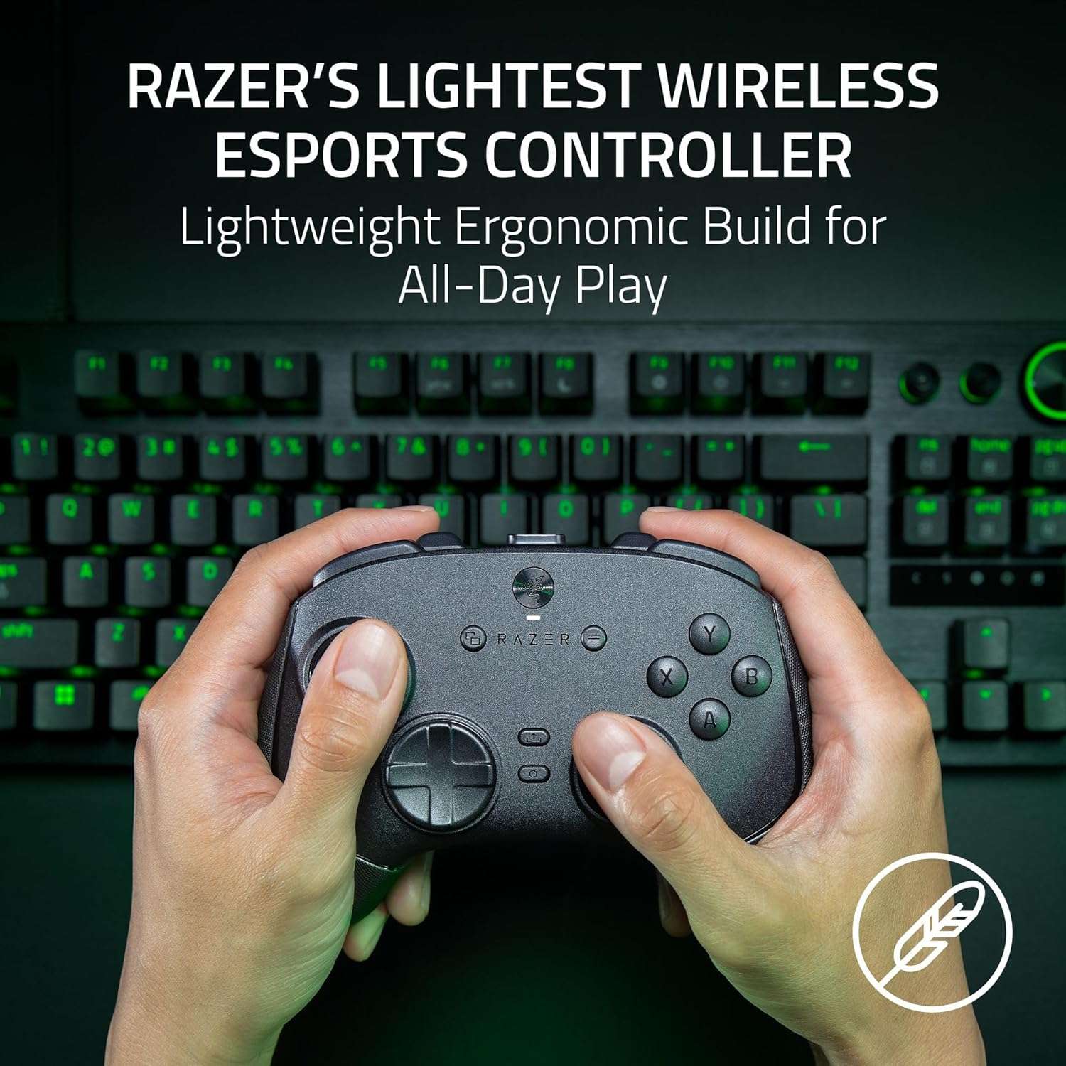 Razer Wolverine V3 Pro 8K PC Wireless Gaming Controller: 8000 Hz Polling Rate - TMR Thumbsticks with Swappable Caps - up to 36 Hr Battery - 6 Remappable Buttons - Fast Triggers - Carrying Case - Black image number 5