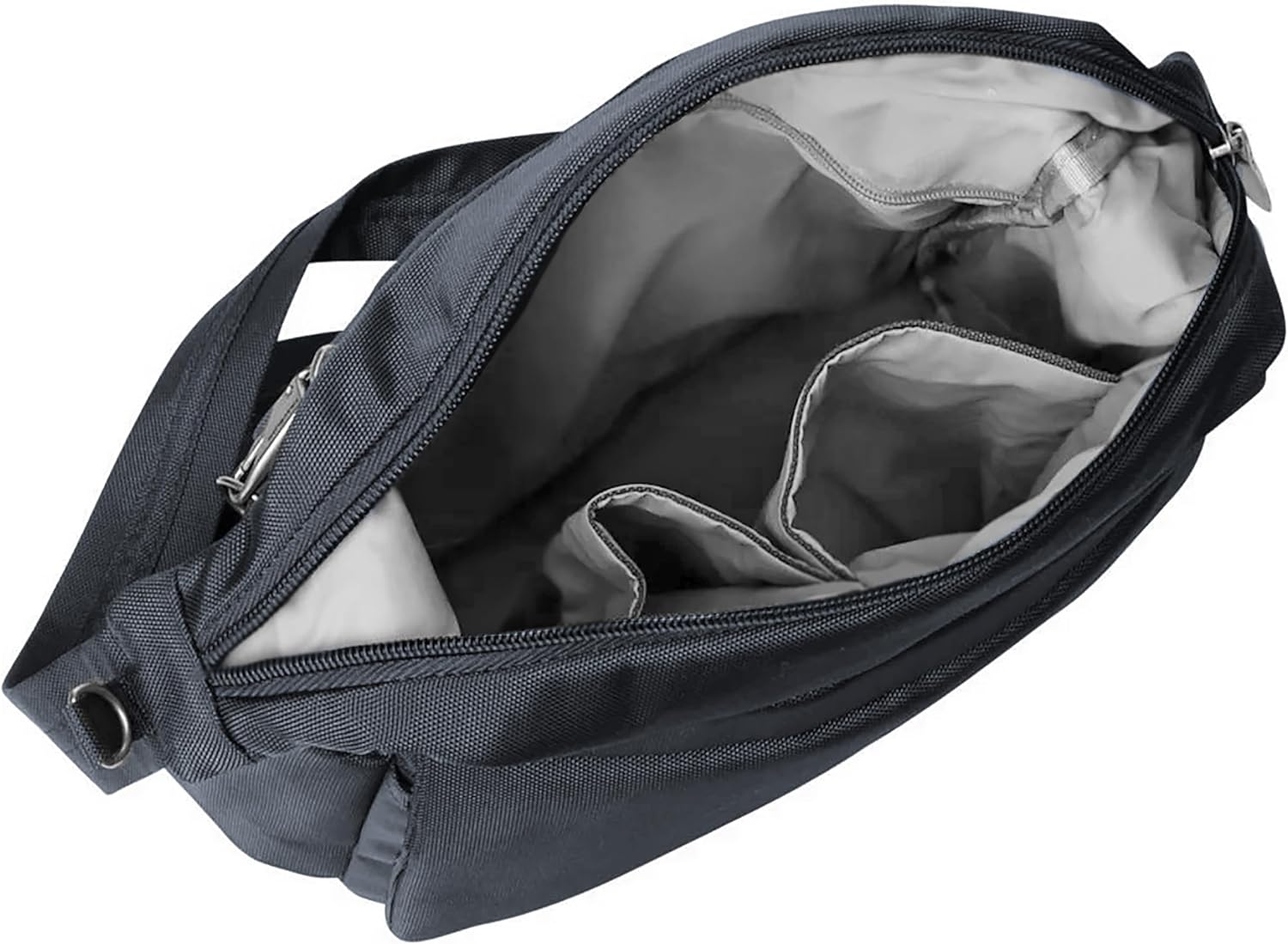 Travelon Unisex Anti-Theft Classic Messenger Bag, Midnight, One Size - Midnight image number 4