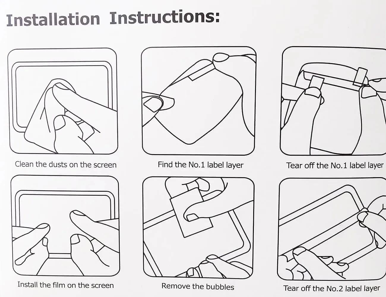 2-Pack Head up Display Reflective Film, Anti-Reflective Windshield Protector,Car HUD Screen, Anti-Glare Clear Reflective Sheet (5.9X5.1Inch) &mdash; Haheihei
