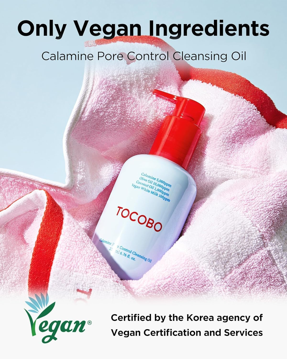 TOCOBO - Calamine Pore Control Cleansing Oil 200Ml image number 1