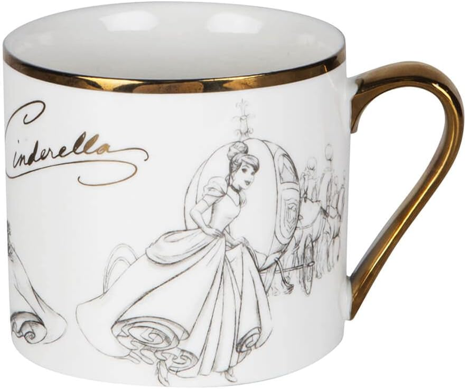 Disney Gifts Disney Collectible New Bone China Cinderella Mug image number 3
