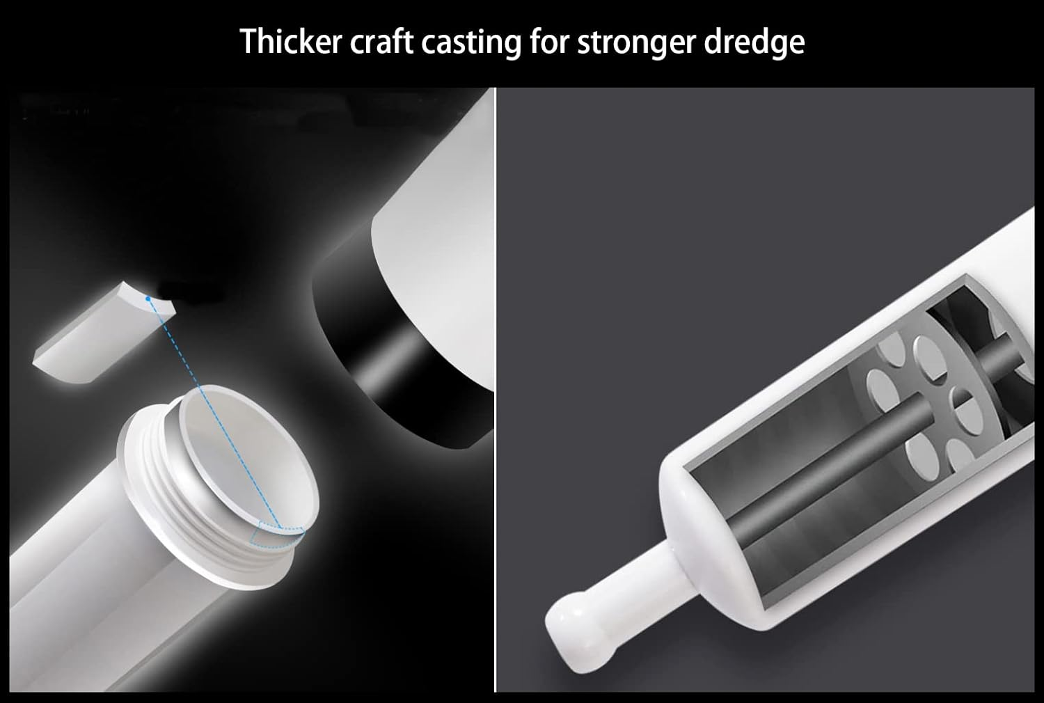 High Pressure Drain Plunger & 1 Claw Grabber Cleaner 1 Hair Clog Remover 1 Gloves 1 Pocket,Air Pump Auger Blaster for Kitchen,Bathroom,Bathtubs,Toilet,Floor,Sink,Clogged Pipe (Pump) image number 6