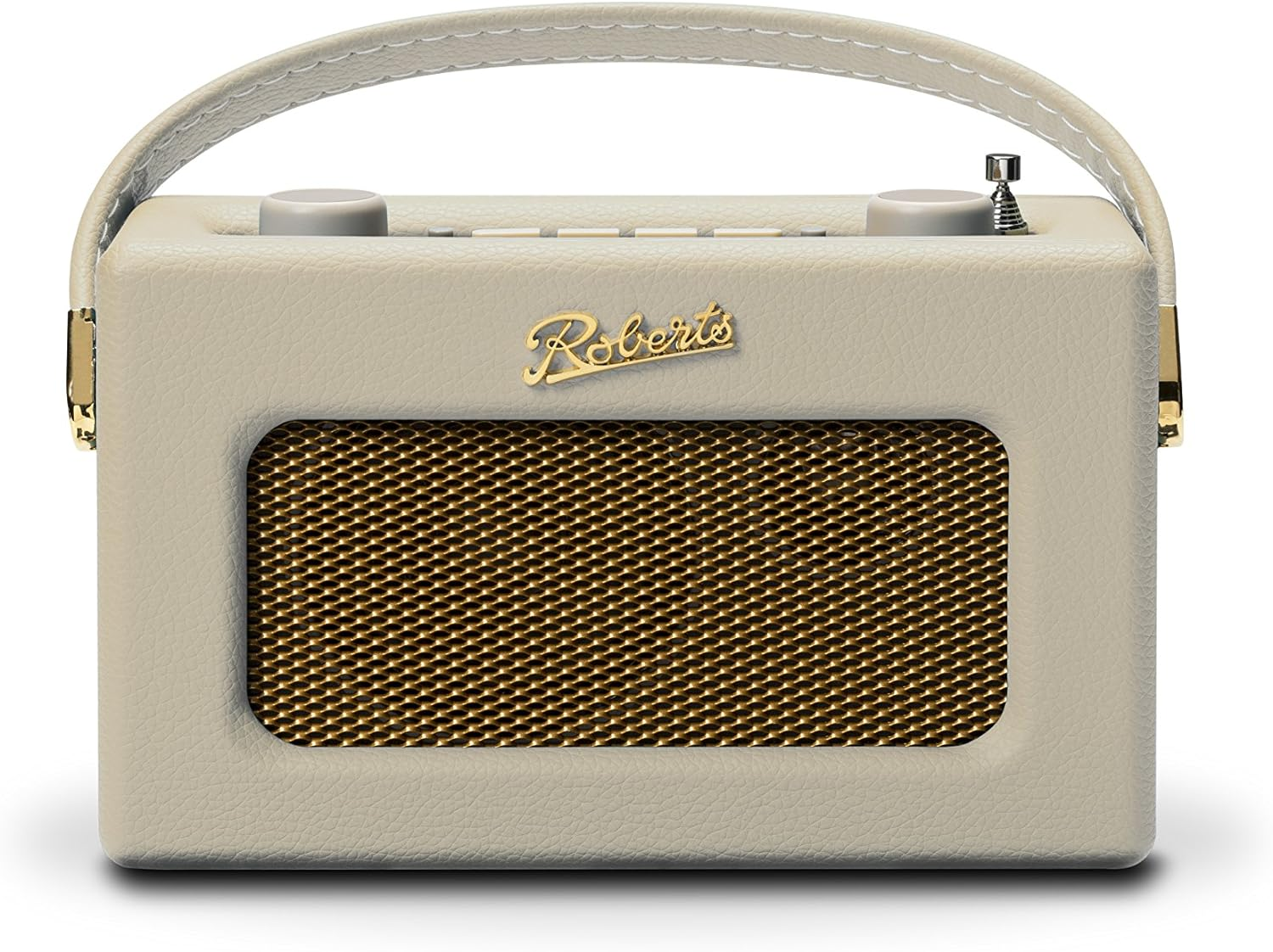Roberts Rev-Uno Retro DAB+/FM Portable Radio with Bluetooth - Pastel Cream