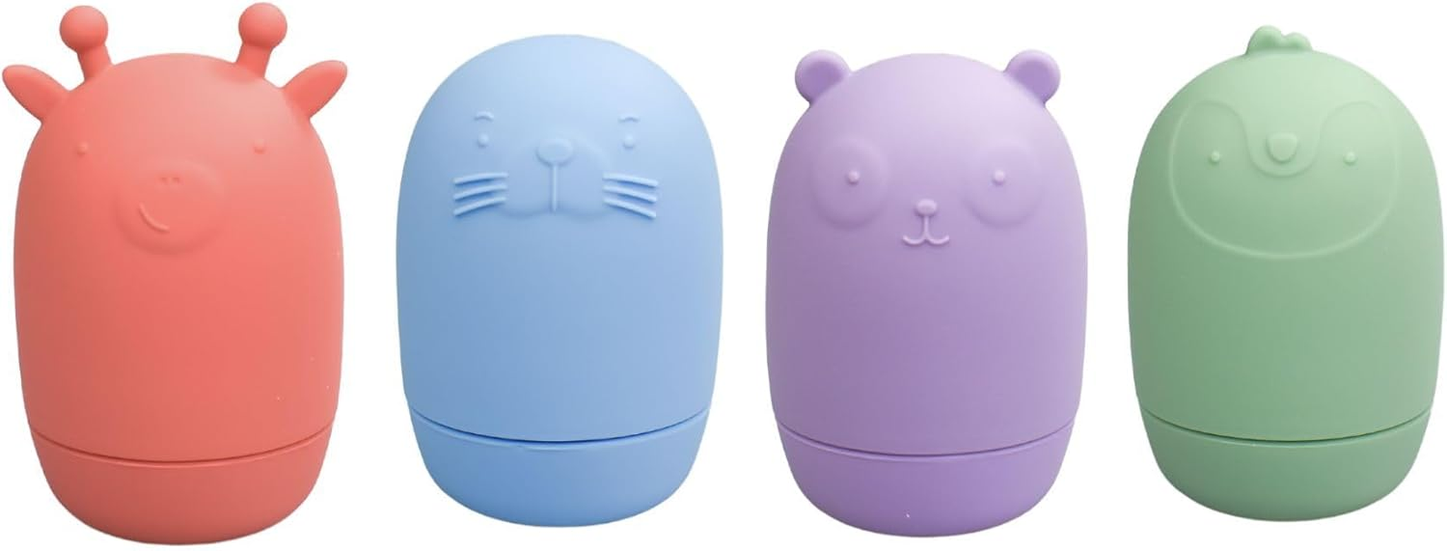 Koala Dream - CA3022 Silicone Safari Splash Animal POURERS 4 PCS Set- Brights image number 6